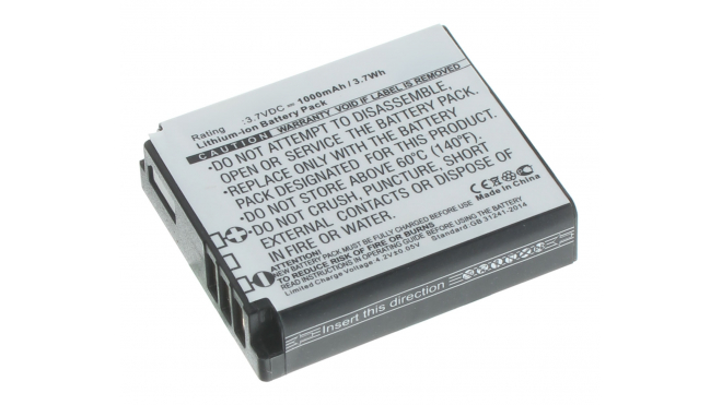 Аккумуляторные батареи для фотоаппаратов и видеокамер Kodak PIXPRO SP1 HDЕмкость (mAh): 1000. Напряжение (V): 3,7