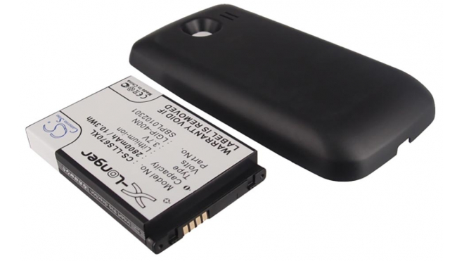 Аккумуляторная батарея для телефона, смартфона LG Optimus S. Артикул iB-M1018.Емкость (mAh): 2800. Напряжение (V): 3,7