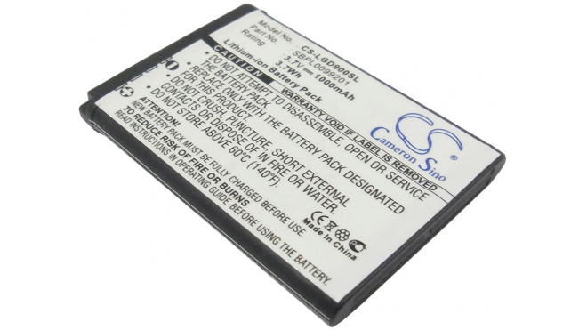 Аккумуляторная батарея iBatt iB-M2184 для телефонов, смартфонов LGЕмкость (mAh): 1000. Напряжение (V): 3,7