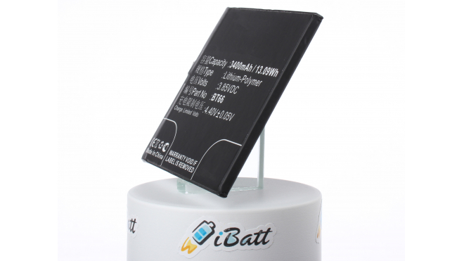 Аккумуляторная батарея iBatt iB-M2256 для телефонов, смартфонов MeizuЕмкость (mAh): 3400. Напряжение (V): 3,85