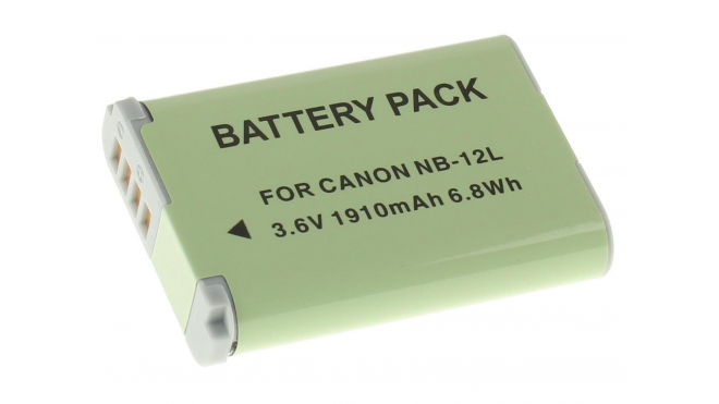 Аккумуляторные батареи для фотоаппаратов и видеокамер Canon LEGRIA Mini XЕмкость (mAh): 1900. Напряжение (V): 3,6