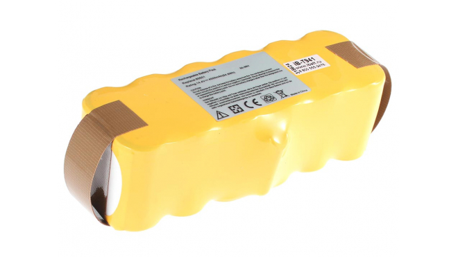 Аккумуляторная батарея для пылесоса iRobot Roomba 625. Артикул iB-T941.Емкость (mAh): 4500. Напряжение (V): 14,4