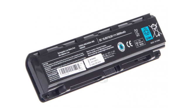 Аккумуляторная батарея для ноутбука Toshiba L850-CJK. Артикул iB-A454X.Емкость (mAh): 6800. Напряжение (V): 10,8