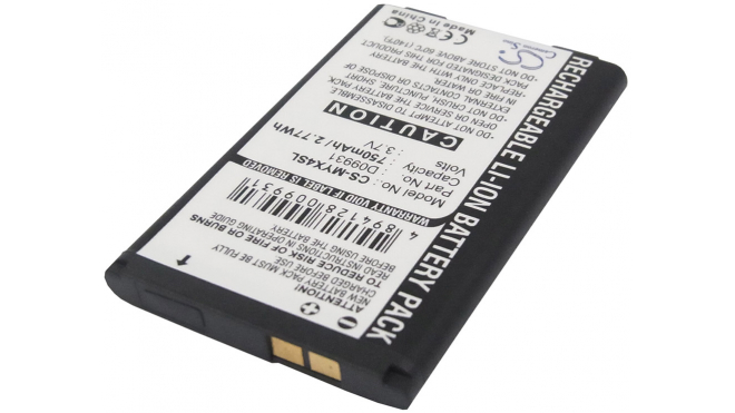 Аккумуляторная батарея для телефона, смартфона Sagem MYX-4. Артикул iB-M2598.Емкость (mAh): 750. Напряжение (V): 3,7