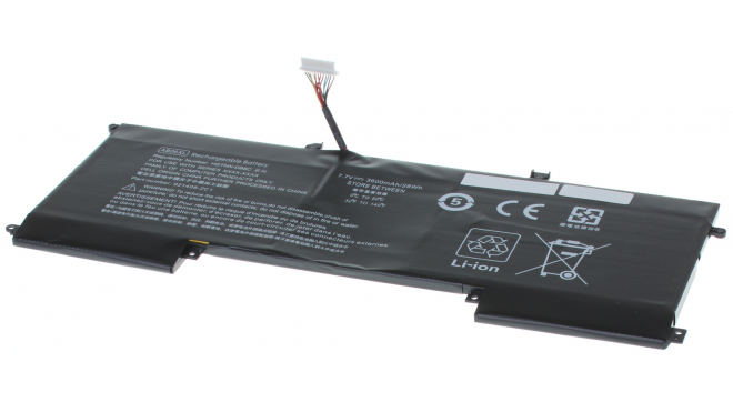 Аккумуляторная батарея для ноутбука HP-Compaq ENVY 13-AD024TU. Артикул 11-11491.Емкость (mAh): 3600. Напряжение (V): 7,7