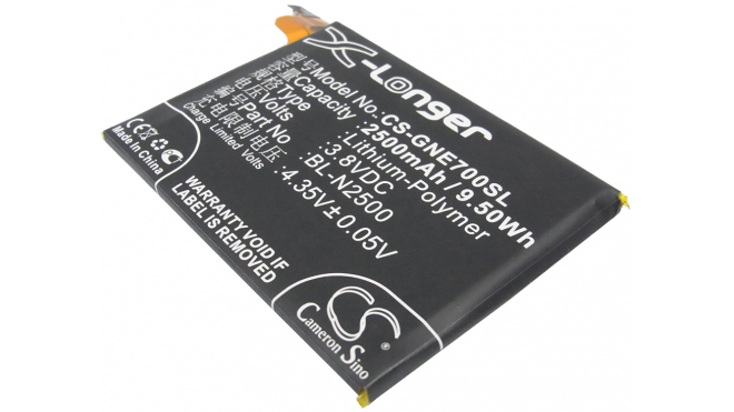 Аккумуляторная батарея для телефона, смартфона BLU L259L. Артикул iB-M753.Емкость (mAh): 2500. Напряжение (V): 3,8