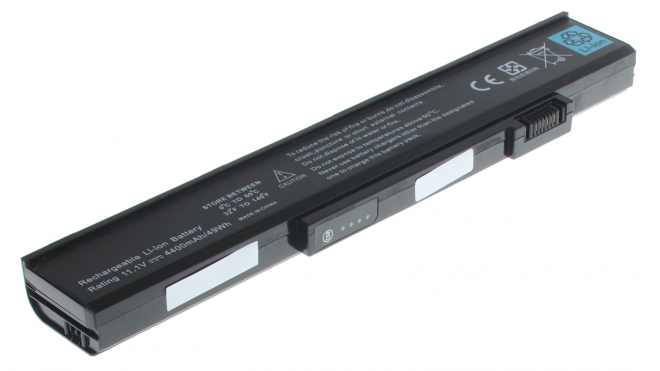 Аккумуляторная батарея для ноутбука Gateway MX6640b. Артикул 11-11484.Емкость (mAh): 4400. Напряжение (V): 11,1