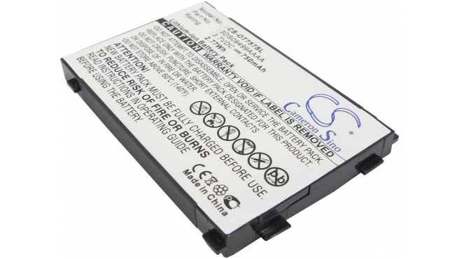 Аккумуляторная батарея iBatt iB-M526 для телефонов, смартфонов AlcatelЕмкость (mAh): 750. Напряжение (V): 3,7
