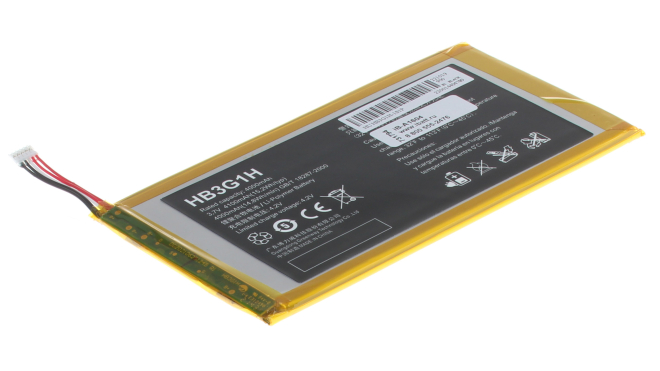 Аккумуляторная батарея HB3G1H для ноутбуков Huawei. Артикул iB-A1604.Емкость (mAh): 4100. Напряжение (V): 3,7