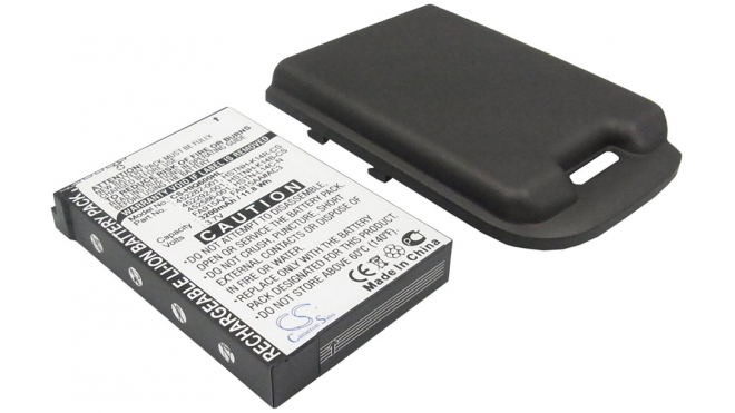 Аккумуляторная батарея для телефона, смартфона HP iPAQ 614c. Артикул iB-M218.Емкость (mAh): 3200. Напряжение (V): 3,7