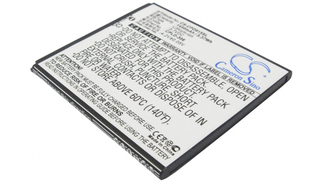 Аккумуляторная батарея для телефона, смартфона Coolpad 9150W. Артикул iB-M1640.Емкость (mAh): 1450. Напряжение (V): 3,7