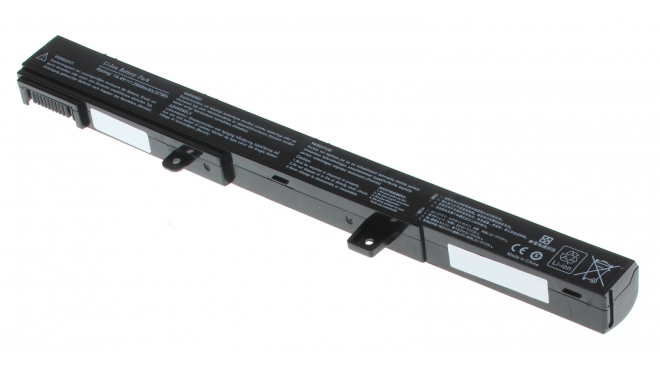 Аккумуляторная батарея для ноутбука Asus R551CA. Артикул iB-A915H.Емкость (mAh): 2600. Напряжение (V): 14,4