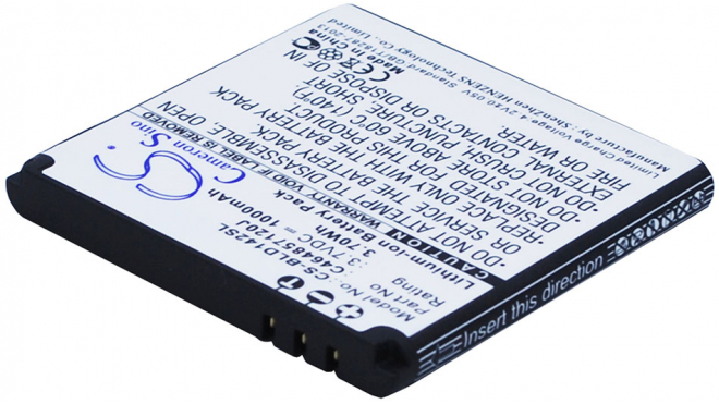 Аккумуляторная батарея iBatt iB-M1461 для телефонов, смартфонов BLUЕмкость (mAh): 1000. Напряжение (V): 3,7