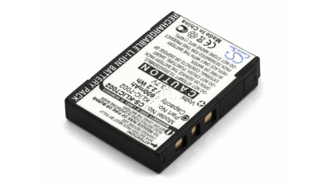 Аккумуляторная батарея iBatt iB-F180 для фотокамер и видеокамер KodakЕмкость (mAh): 420. Напряжение (V): 3,7