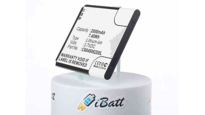 Аккумуляторная батарея iBatt iB-M1474 для телефонов, смартфонов BLUЕмкость (mAh): 2000. Напряжение (V): 3,7