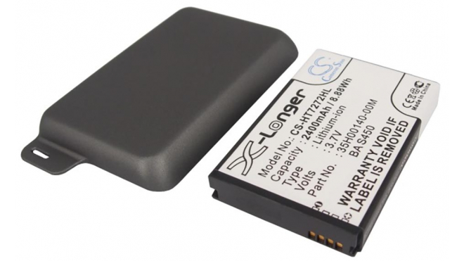 Аккумуляторная батарея iBatt iB-M296 для телефонов, смартфонов T-MobileЕмкость (mAh): 2400. Напряжение (V): 3,7