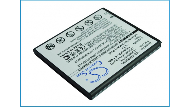 Аккумуляторная батарея для телефона, смартфона Samsung SGH-i757. Артикул iB-M1016.Емкость (mAh): 1400. Напряжение (V): 3,7