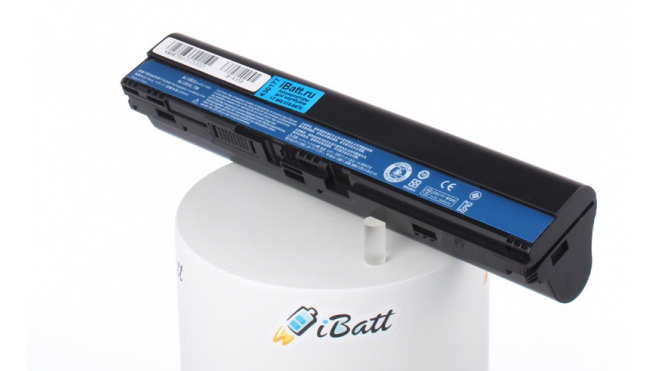 Аккумуляторная батарея iBatt iB-A358 для ноутбука AcerЕмкость (mAh): 2200. Напряжение (V): 14,8