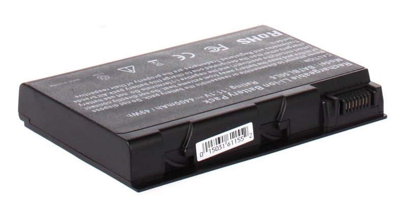 Аккумуляторная батарея для ноутбука Acer TravelMate 4201WLMi. Артикул 11-1118.Емкость (mAh): 4400. Напряжение (V): 11,1