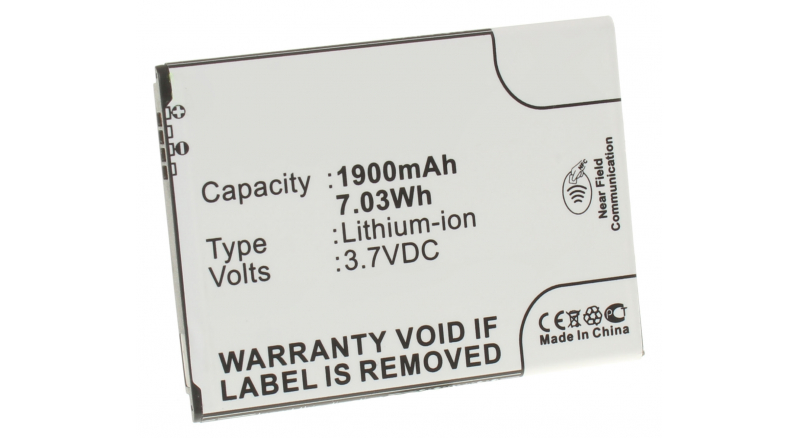 Аккумуляторная батарея для телефона, смартфона Samsung SHV-E370 Galaxy S4 Mini LTE (S IV). Артикул iB-M543.Емкость (mAh): 1900. Напряжение (V): 3,7