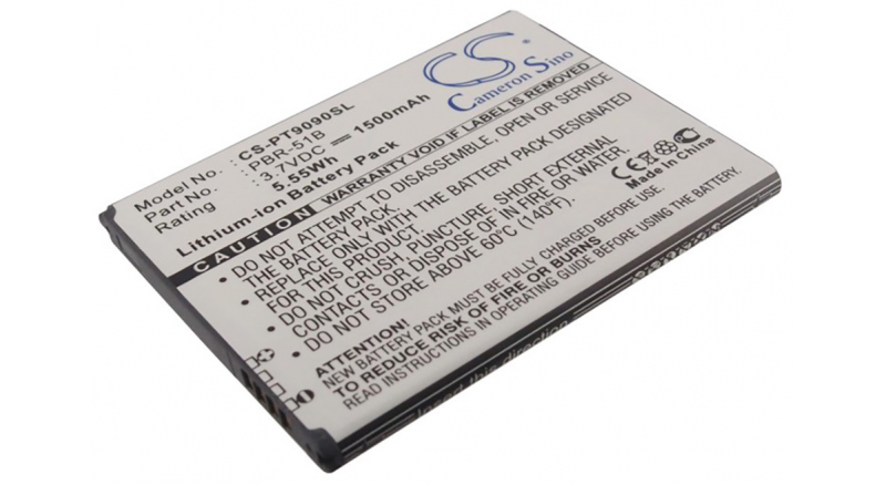 Аккумуляторная батарея iBatt iB-M2473 для телефонов, смартфонов PantechЕмкость (mAh): 1500. Напряжение (V): 3,7