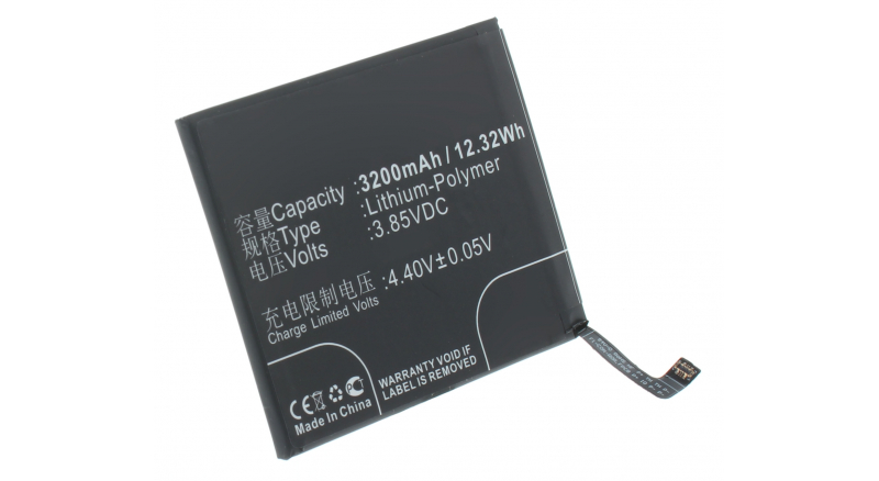 Аккумуляторная батарея iBatt iB-M3406 для телефонов, смартфонов XiaomiЕмкость (mAh): 3200. Напряжение (V): 3,85
