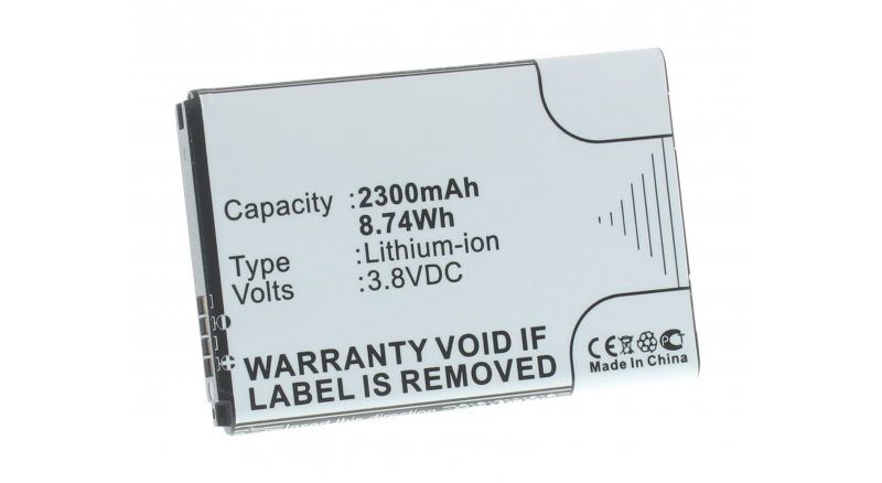 Аккумуляторная батарея iBatt iB-M1095 для телефонов, смартфонов LGЕмкость (mAh): 2300. Напряжение (V): 3,8