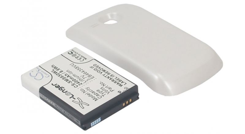 Аккумуляторная батарея iBatt iB-M2672 для телефонов, смартфонов SamsungЕмкость (mAh): 2400. Напряжение (V): 3,7