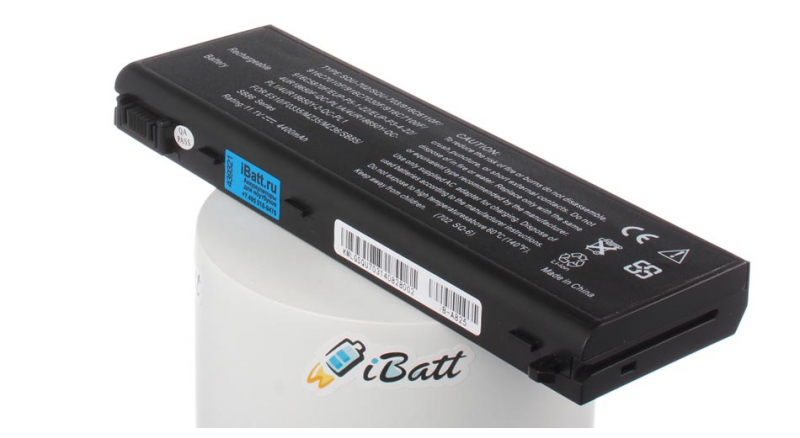 Аккумуляторная батарея для ноутбука LG E510-L.A205R. Артикул iB-A825.Емкость (mAh): 4400. Напряжение (V): 11,1