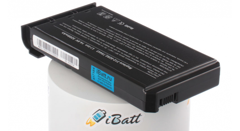 Аккумуляторная батарея для ноутбука Packard Bell EasyNote G1320. Артикул iB-A227H.Емкость (mAh): 5200. Напряжение (V): 14,8