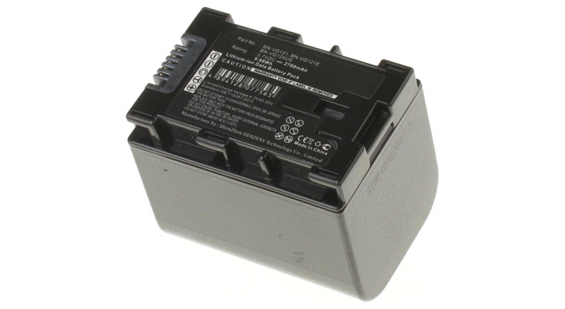 Аккумуляторные батареи для фотоаппаратов и видеокамер JVC GZ-MS210Емкость (mAh): 2700. Напряжение (V): 3,7