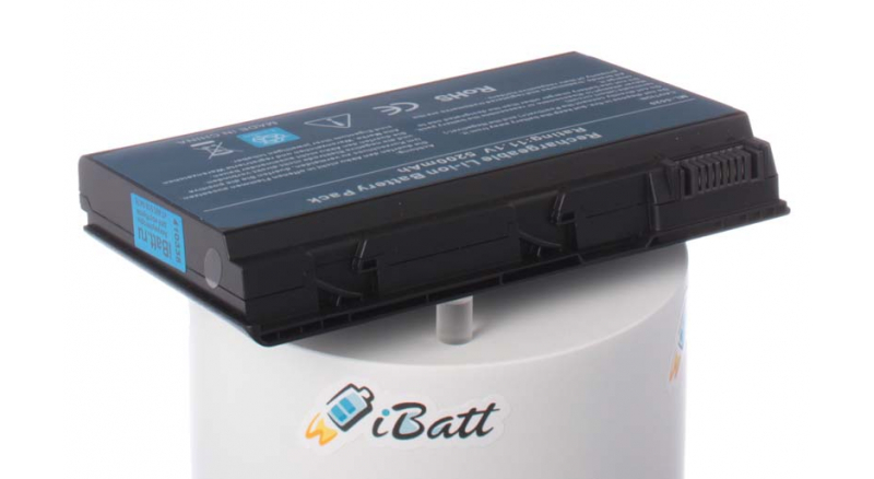 Аккумуляторная батарея iBatt iB-A133H для ноутбука AcerЕмкость (mAh): 5200. Напряжение (V): 11,1