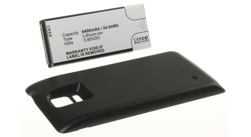Аккумуляторная батарея для телефона, смартфона Samsung SM-N910C Galaxy Note 4. Артикул iB-M787.Емкость (mAh): 6400. Напряжение (V): 3,85