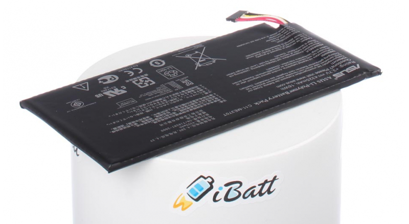 Аккумуляторная батарея для ноутбука Asus MeMO Pad Smart ME301T. Артикул iB-A655.Емкость (mAh): 4300. Напряжение (V): 3,7