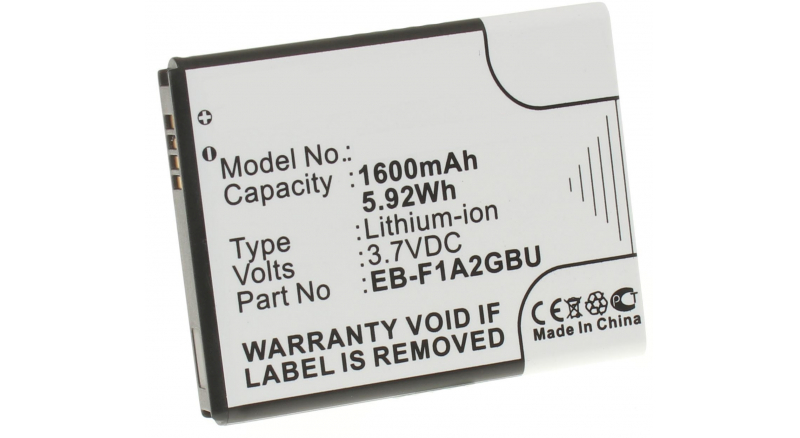 Аккумуляторная батарея EB-L1A2GBU для телефонов, смартфонов Samsung. Артикул iB-M328.Емкость (mAh): 1600. Напряжение (V): 3,7