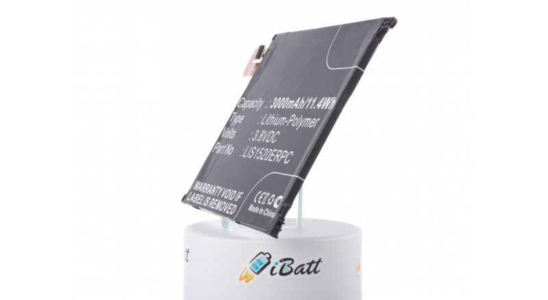 Аккумуляторная батарея iBatt iB-M629 для телефонов, смартфонов SonyЕмкость (mAh): 3000. Напряжение (V): 3,8
