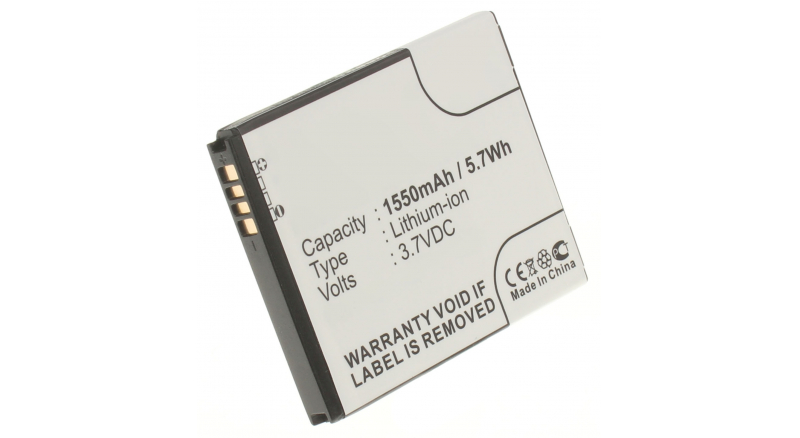 Аккумуляторная батарея iBatt iB-M653 для телефонов, смартфонов VerizonЕмкость (mAh): 1550. Напряжение (V): 3,7