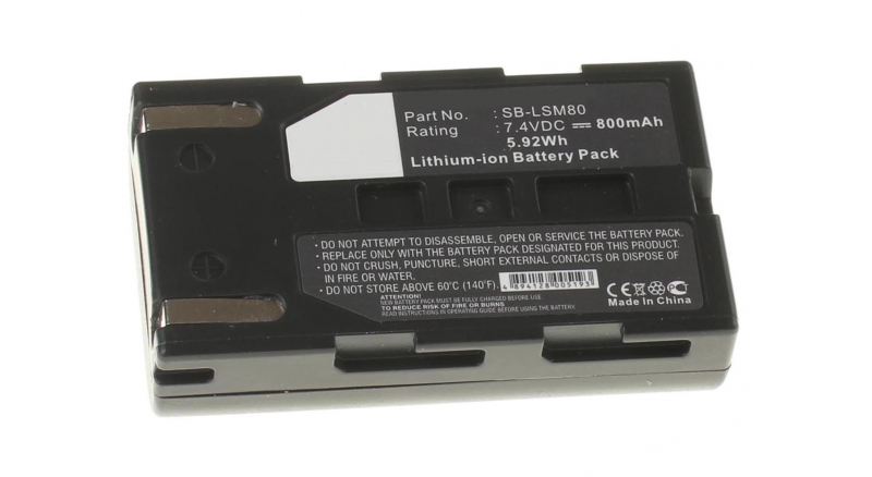 Аккумуляторная батарея SB-LSM320 для фотоаппаратов и видеокамер Samsung. Артикул iB-F246.Емкость (mAh): 800. Напряжение (V): 7,4