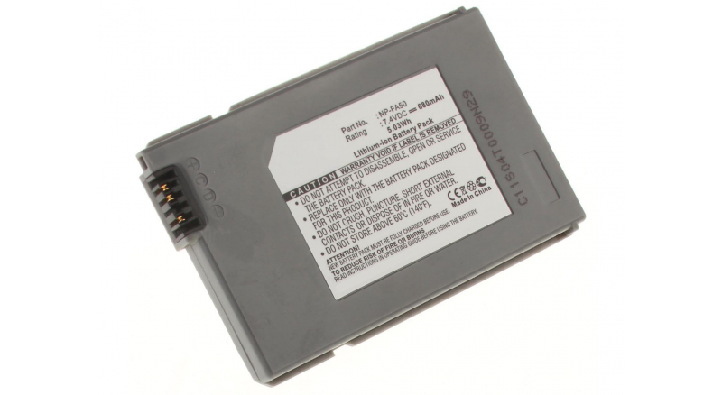 Аккумуляторные батареи для фотоаппаратов и видеокамер Sony DCR-PC55Емкость (mAh): 680. Напряжение (V): 7,4