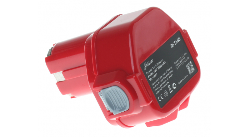 Аккумуляторная батарея для электроинструмента Makita 8414DWFE. Артикул iB-T100.Емкость (mAh): 3000. Напряжение (V): 12