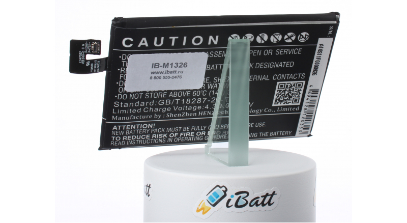 Аккумуляторная батарея iBatt iB-M1326 для телефонов, смартфонов AsusЕмкость (mAh): 5000. Напряжение (V): 3,8