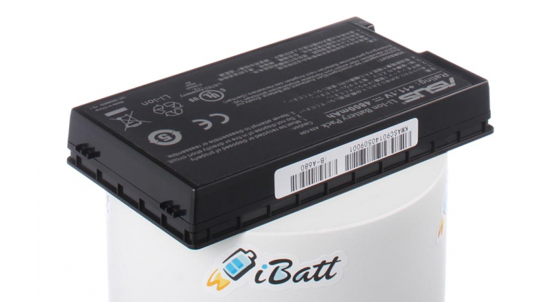 Аккумуляторная батарея iBatt iB-A680 для ноутбука AsusЕмкость (mAh): 4800. Напряжение (V): 11,1