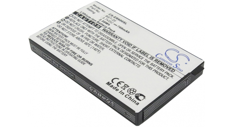 Аккумуляторная батарея iBatt iB-M2873 для телефонов, смартфонов Sony EricssonЕмкость (mAh): 700. Напряжение (V): 3,7