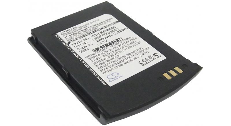 Аккумуляторная батарея LGLP-GBNM для телефонов, смартфонов LG. Артикул iB-M2207.Емкость (mAh): 800. Напряжение (V): 3,7