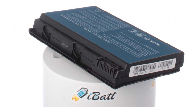Аккумуляторная батарея для ноутбука Acer Extensa 5620G-5A2G25Bi. Артикул iB-A134.Емкость (mAh): 4400. Напряжение (V): 14,8