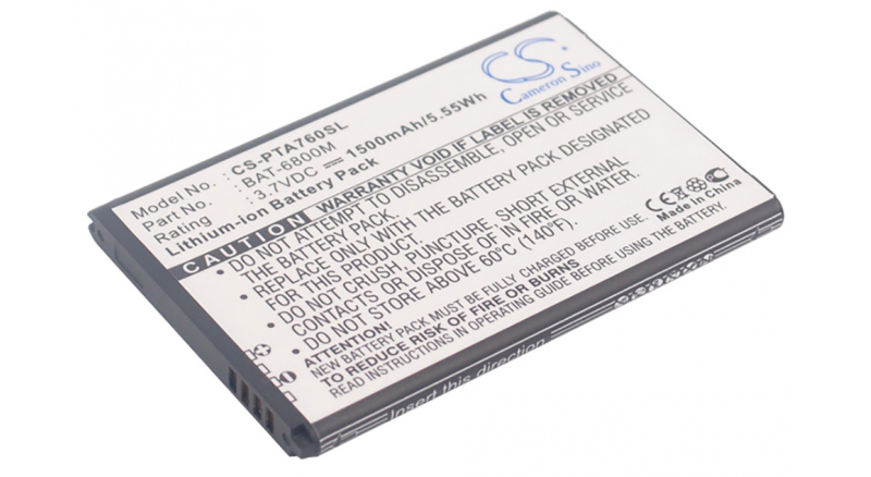 Аккумуляторная батарея iBatt iB-M2484 для телефонов, смартфонов PantechЕмкость (mAh): 1500. Напряжение (V): 3,7