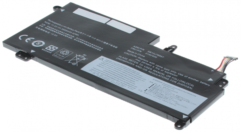 Аккумуляторная батарея SB10J789987 для ноутбуков Lenovo. Артикул 11-11512.Емкость (mAh): 3700. Напряжение (V): 11,4