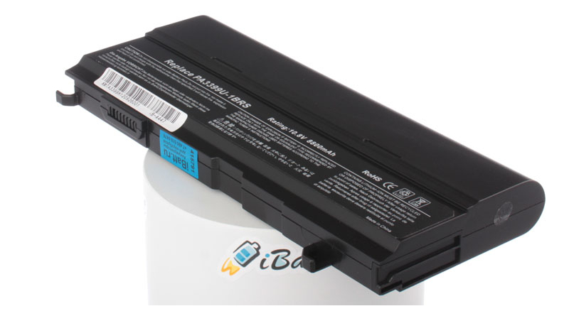 Аккумуляторная батарея для ноутбука Toshiba Equium M70-364. Артикул iB-A447.Емкость (mAh): 8800. Напряжение (V): 10,8