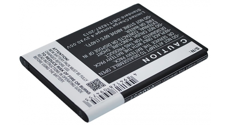 Аккумуляторная батарея для телефона, смартфона Samsung SM-G110B/DS. Артикул iB-M798.Емкость (mAh): 1250. Напряжение (V): 3,7