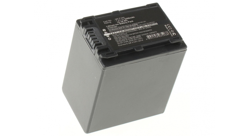 Аккумуляторные батареи для фотоаппаратов и видеокамер Sony DCR-SX44/RЕмкость (mAh): 2200. Напряжение (V): 7,4